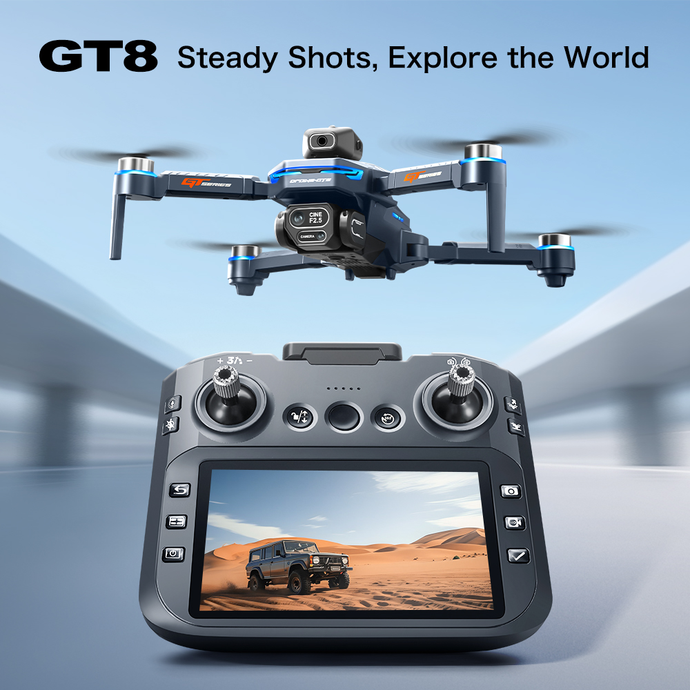 Drone Camera Mount - Dron GT8 z funkcją unikania przeszkód
