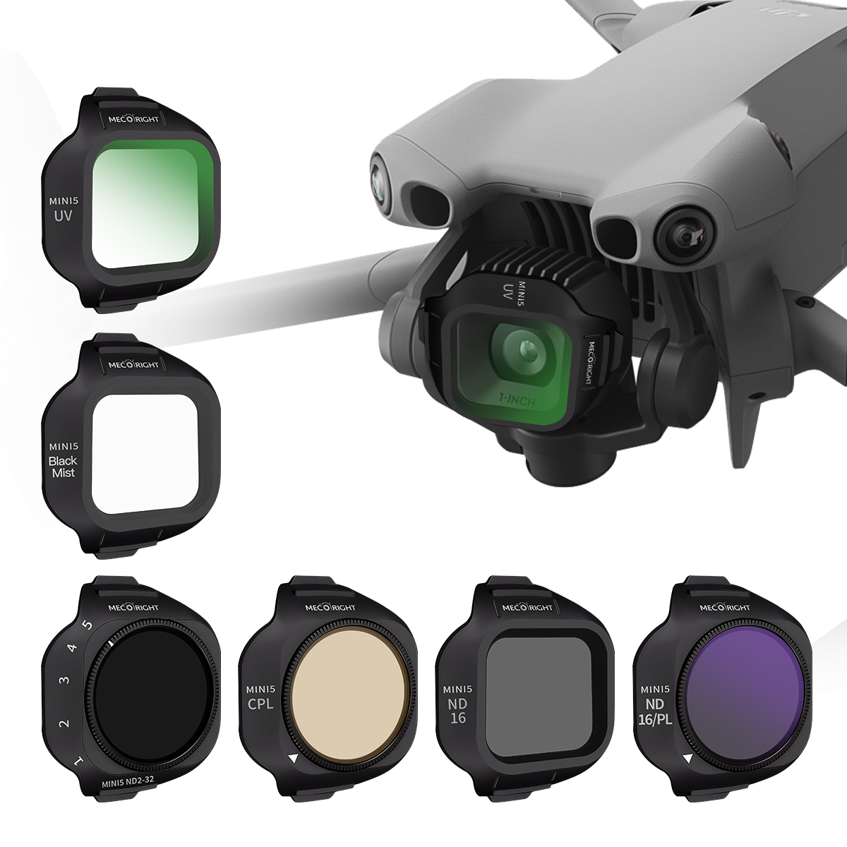 Drone Camera Filter - Zestaw filtrów Mecoright do DJI Mini