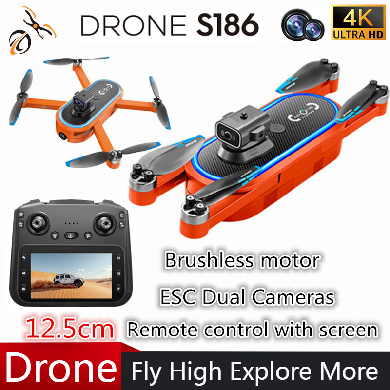 Dron 2025 S186 Profesjonalny 4 – Drone Camera With Gimbal recenzja i cena