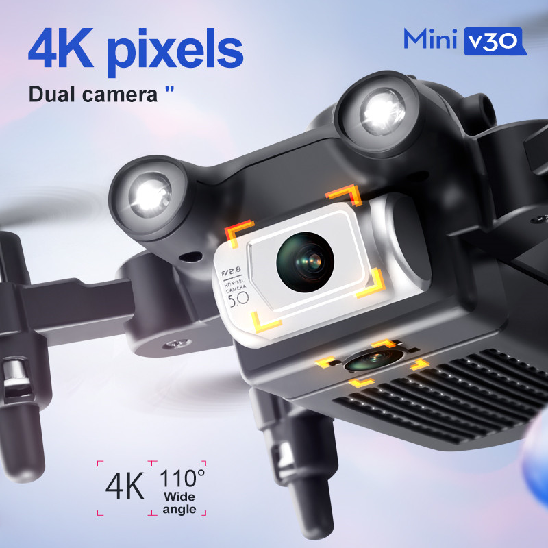 Mini V30 WiFi FPV Drone z podw – Drone Camera Lens recenzja i cena