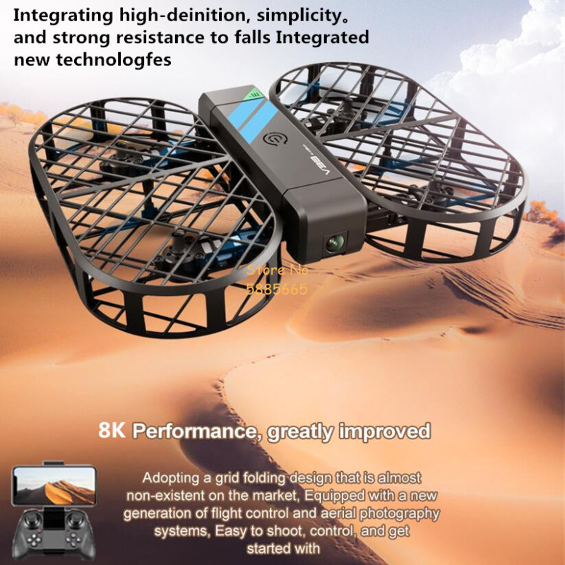 Kamera HD 8K 360 °   Ochrona L – Drone Camera 4K recenzja i cena