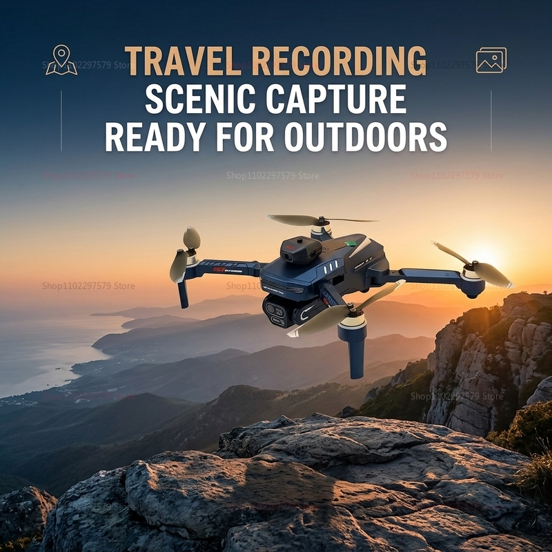 Dron GT8 z funkcją omijania pr – Drone Camera 4K recenzja i cena
