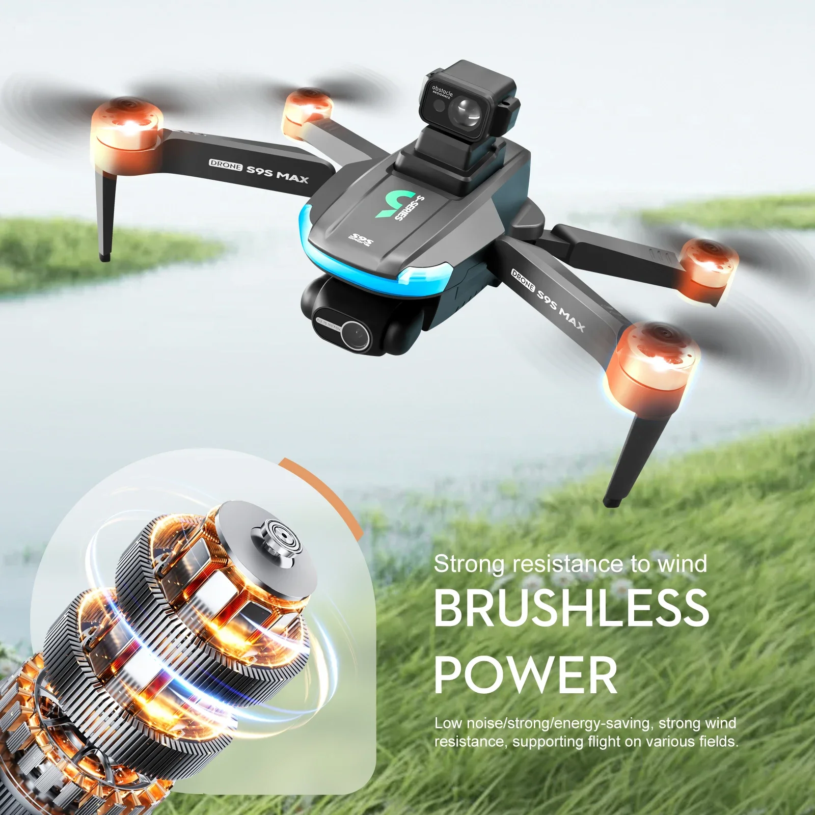 NOWOŚĆ S9S MAX MINI Drone 4K 2 – Drone Camera With Gimbal recenzja i cena