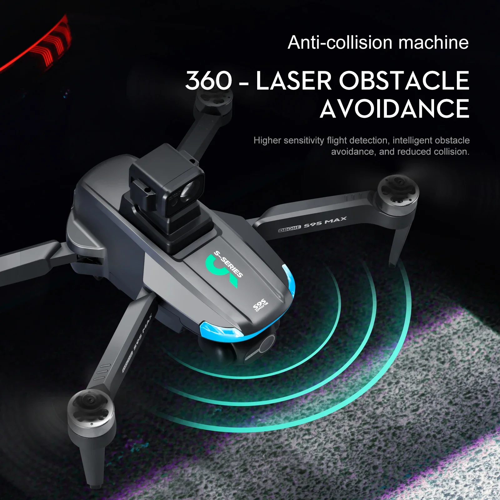 NOWOŚĆ S9S MAX MINI Drone 4K 2 – Drone Camera With Gimbal recenzja i cena