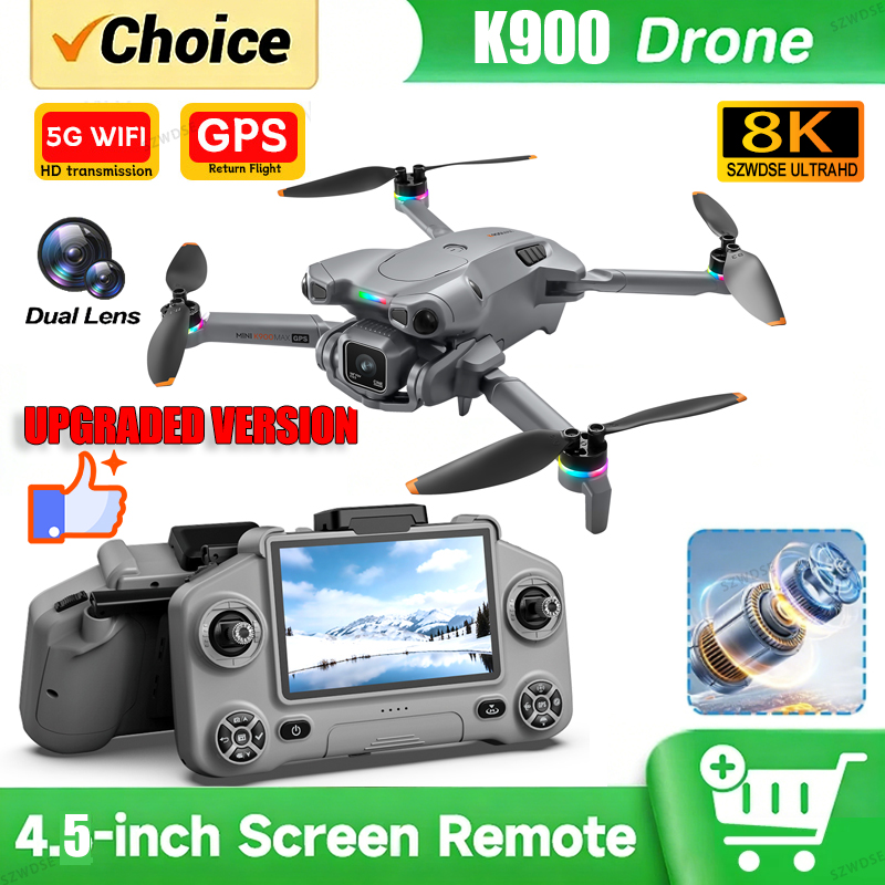 Nowy dron GPS K900 MAX z profe – Drone Camera 4K recenzja i cena