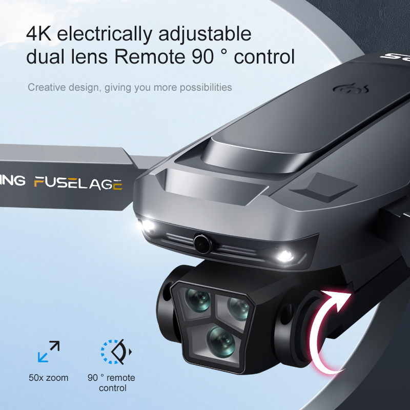 Bezszczotkowy dron K811MAX z k – Drone Camera 4K recenzja i cena